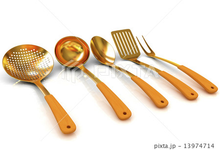 Gold cutlery 13974714