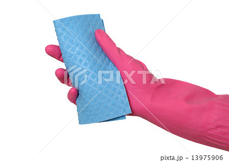 Cleaning equipment, sponge rag in hand Cleaning equipment, sponge rag in hand 13975906