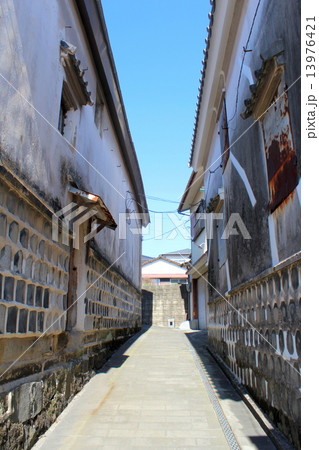 松合地区　汐見坂の風景 13976421
