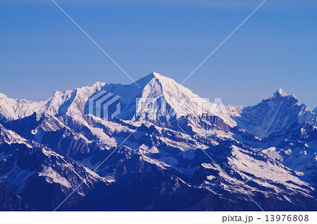 ヒマラヤ連峰　 13976808