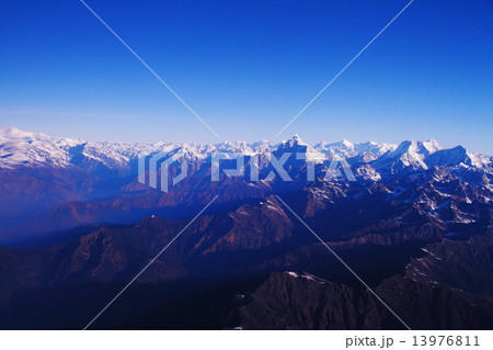 ヒマラヤ連峰　 13976811