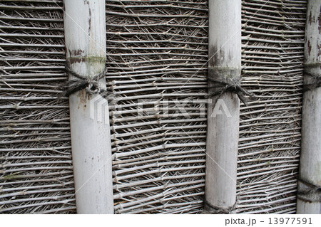 桂離宮　穂垣 13977591