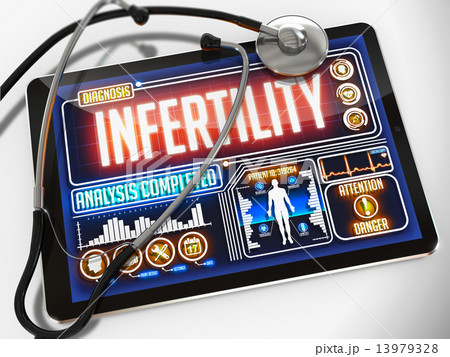 Infertility on the Display of Medical Tablet. Infertility on the Display of Medical Tablet. 13979328