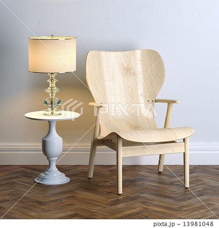 Contemporary style wooden chair with classic coffee table Contemporary style wooden chair with classic coffee table 13981048