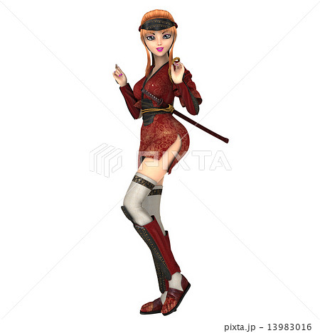 女性の忍者 13983016