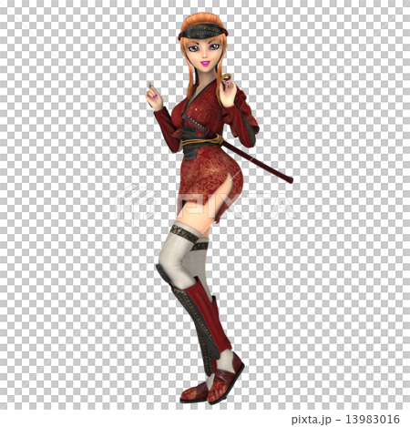 女性の忍者 13983016