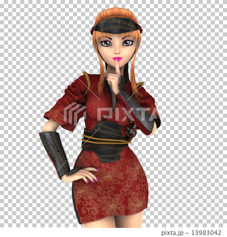 女性の忍者 13983042