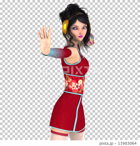 忍者の女性 13983064