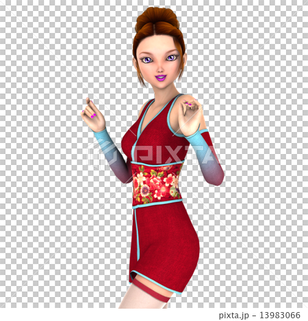 忍者の女性 13983066