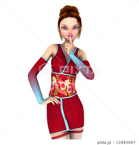 忍者の女性 13983067