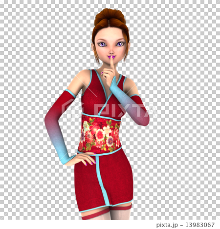 忍者の女性 13983067