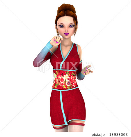 忍者の女性 13983068