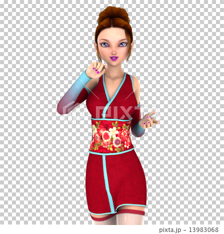 忍者の女性 13983068