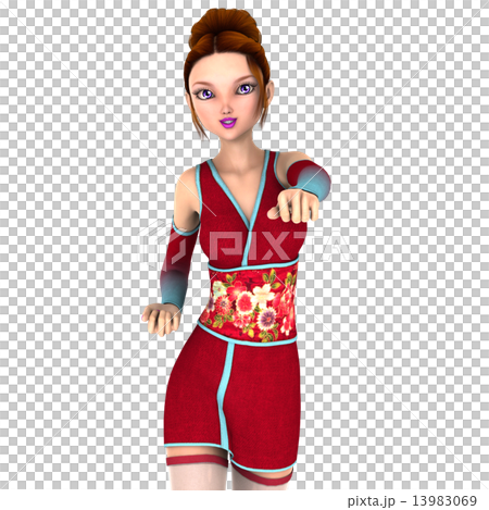 忍者の女性 13983069