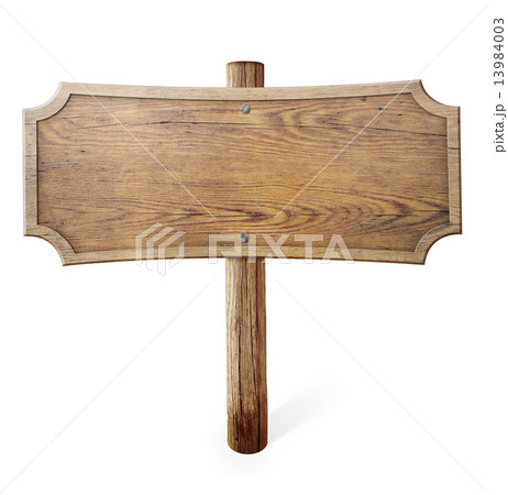 old wood road sign isolated on white old wood road sign isolated on white 13984003