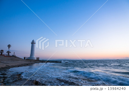 愛知県・知多半島【野間灯台からの夕暮れ】 愛知県・知多半島【野間灯台からの夕暮れ】 13984240