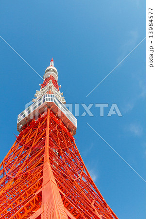 青空と東京タワー 青空と東京タワー 13984577