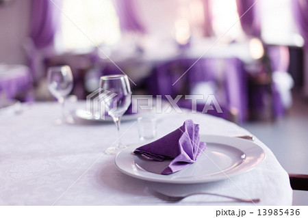tables set for meal tables set for meal 13985436