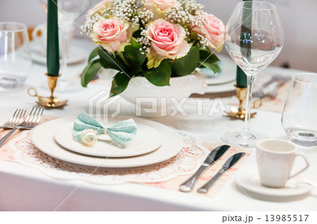 Romantic table setting 13985517