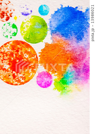 watercolor circle splashes watercolor circle splashes 13986021