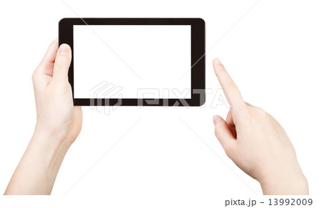 finger clicking tablet pc with cut out screen finger clicking tablet pc with cut out screen 13992009