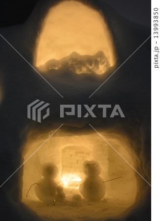 小樽雪あかりの路～ほんわか雪だるま家族～ 13993850