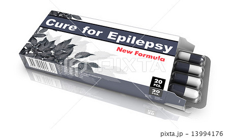 Cure for Epilepsy - Gray Pack of Pills. Cure for Epilepsy - Gray Pack of Pills. 13994176