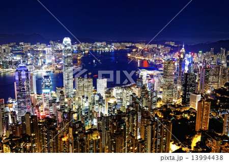 hong kong night 13994438