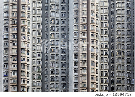 Old apartments in Hong Kong Old apartments in Hong Kong 13994718