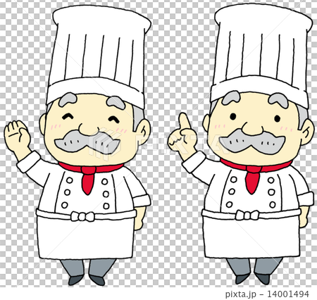 シェフおすすめのイラスト素材 14001494 Pixta