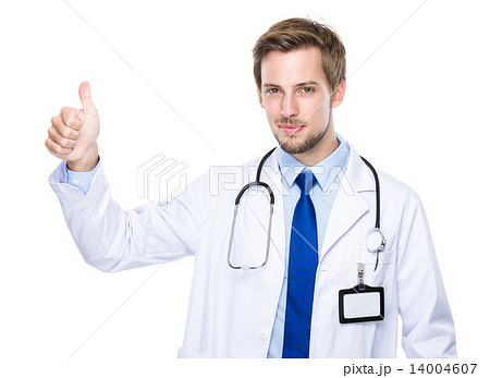 Doctor with thumb up 14004607