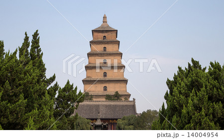 Giant Wild Goose Pagoda (Big Wild Goose Pagoda),southern Xian (Sian, Xi'an), Shaanxi province, China 14004954