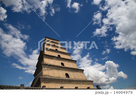 Giant Wild Goose Pagoda (Big Wild Goose Pagoda),southern Xian (Sian, Xi'an), Shaanxi province, China 14004979