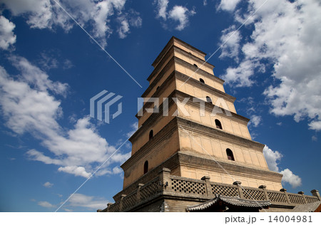 Giant Wild Goose Pagoda (Big Wild Goose Pagoda),southern Xian (Sian, Xi'an), Shaanxi province, China 14004981