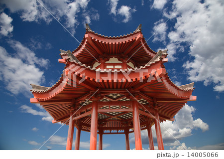 On the territory Giant Wild Goose Pagoda or Big Wild Goose Pagoda, Xian (Sian, Xi'an), China 14005066