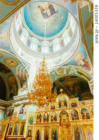Interior Of Belarussian Orthodox Church Cathedral of St. Peter a Interior Of Belarussian Orthodox Church Cathedral of St. Peter a 14005338