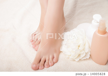 care for beautiful woman legs. care for beautiful woman legs. 14005828