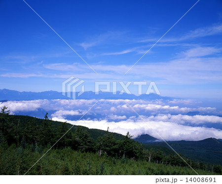 富士五合目から見た風景 14008691