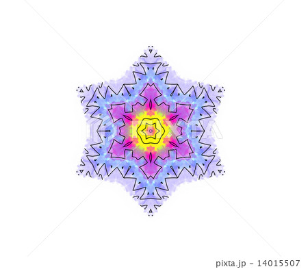 Abstract color shape 14015507