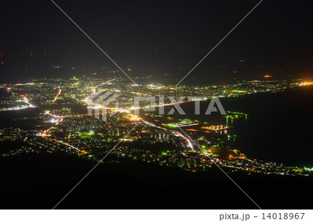 青森 むつの夜景 青森 むつの夜景 14018967