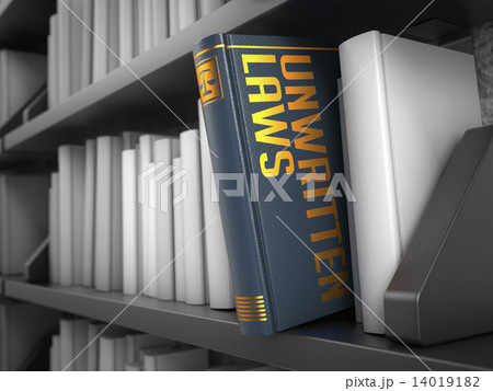 Unwritten Laws - Title of Grey Book.  14019182
