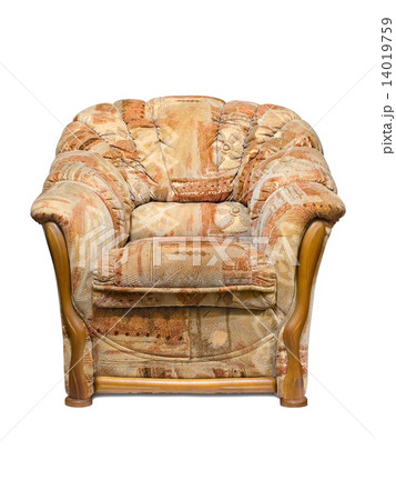 Armchair with abstract pattern 14019759