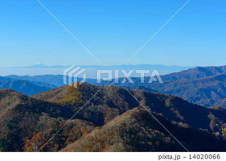 栃木　奥日光　足尾銅山の紅葉 14020066