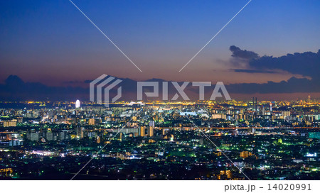 東京の夕景 東京の夕景 14020991