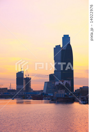 Modern skyscrapers at Moscow City Russia 14022976