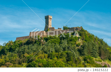 La Rocca Fortress in Radicofani, Tuscany, Italy La Rocca Fortress in Radicofani, Tuscany, Italy 14023222