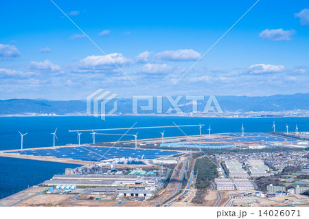 愛知県・蔵王山展望台からの眺め 14026071