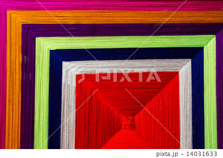 Sewing threads multicolored background closeup 14031633