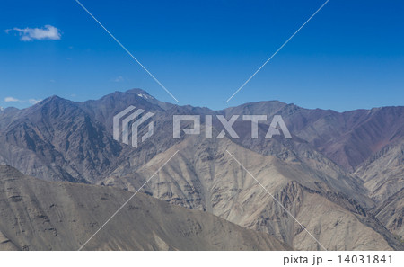 Mountain range, Leh, Ladakh, India 14031841