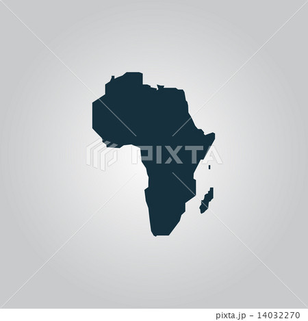 Africa Map - Vector icon isolated Africa Map - Vector icon isolated 14032270